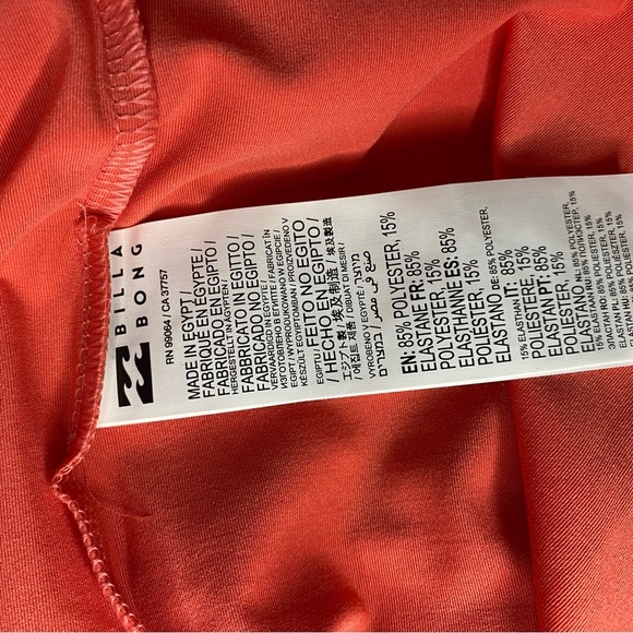 Billabong Men's L CrayonWave Loose Fit UPF 50+ Short Sleeve Tee UV SURF NWT - Picture 6 of 10